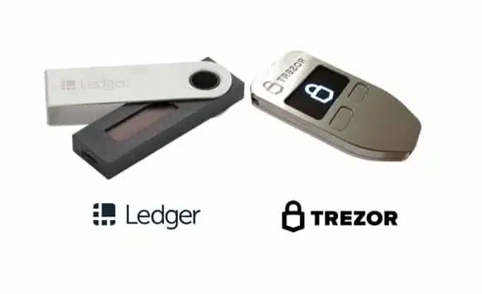 Start2Bitcoin - Een bitcoin adres kan je aanmaken op een veilige manier via een hardware wallet zoals Ledger of Trezor